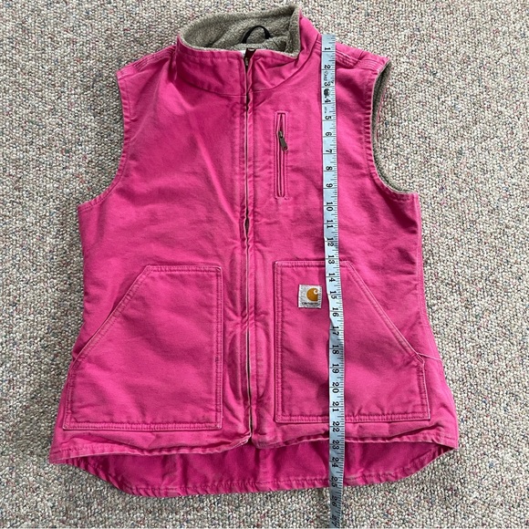 Carhartt Women’s Sandstone Mockneck Sherpa Vest - Picture 8 of 8